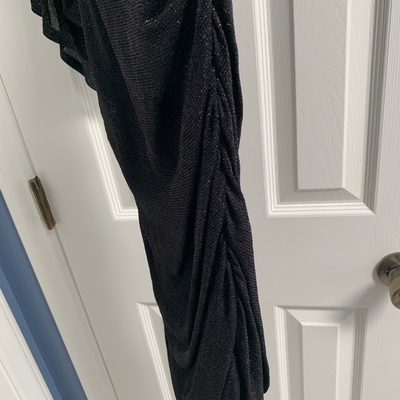 bebe One Shoulder Little Black Dress Size S - Picture 7 of 7